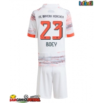 Camisa de Futebol Bayern Munich Sacha Boey #23 Equipamento Secundário Infantil 2025-26 Manga Curta (+ Calças curtas)